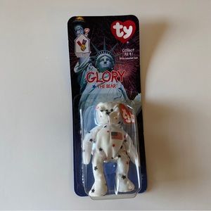NWT TY Beanie Baby McDonald’s Glory The Bear 1999 Rare Tag Defects 1993